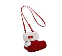 Borsa a tracolla leggera in morbida pelle scamosciata da donna, comoda da trasportare per ore in viaggio o durante lo shopping borsa a tracolla, Colore: rosso