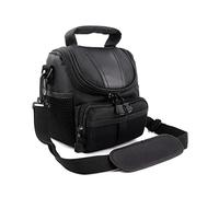Borsa a tracolla leggera nera con tracolla per fotocamera Canon Powershot SX540 HS, SX530 HS, SX520 HS, SX510 HS, Nero , Taglia unica, Custodia per fotocamera