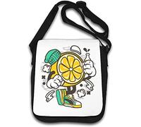 Borsa a tracolla Lemon When Life Gives You Lemons Bianco
