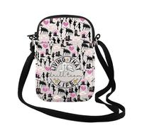 Borsa a tracolla Living That Drill Team Life con citazione di danza regalo per amanti della danza regalo per mamma moglie, Living That Cr Uk, 0