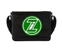 Borsa A Tracolla Logo Zorin Industries 007 James Bond Max Vintage Retro Anni '80