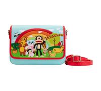 Borsa a tracolla Loungefly Paul Frank Rainbow Group con licenza ufficiale in eco