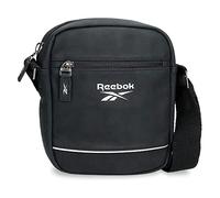 Borsa a tracolla media Reebok Cincinnati nera 17x22x6 cm in finta pelle