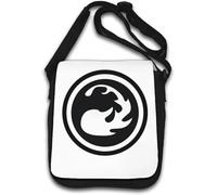 Borsa a tracolla Meteor Symbol Art Bianco