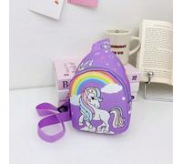Borsa a tracolla mini a forma di dinosauro, borsa da vita alla moda dallo stile urban cool, zaino mini unisex multicolore, portamonete a forma di unicorno, borsa da viaggio versatile adatta a tutte le