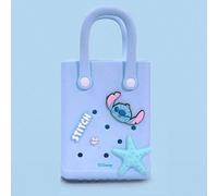 Borsa a tracolla mini da donna della serie Disney Stitch, di grande capacità, con design a fori, carina e alla moda (1 pezzo) EVA