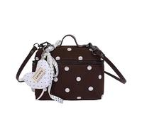 Borsa a tracolla moda a pois di grande capacità donna | Materiale PU alta qualità - Impermeabile e resistente, elegante e facile da mantenere