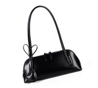 Borsa a tracolla moderna con ciondolo a forma di cuore, pratica borsa da sera sotto le ascelle in pelle PU per tutti i giorni essenziale per il tragitto quotidiano, Nero , One Size