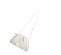 Borsa a tracolla moderna con tracolla regolabile in pelle PU di alta qualità che offre comfort e stili casual per occasioni di ballo spazioso organizer borsa a tracolla, bianco, One Size