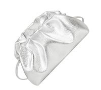 Borsa a Tracolla Moderna Modello Nuvola Rugosa Tessuto Leggero in PU Interno Spazioso Tracolla Regolabile Borsa a Tracolla Casual Alla
