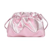 Borsa a Tracolla Moderna Modello Nuvola Rugosa Tessuto Leggero in PU Interno Spazioso Tracolla Regolabile Borsa a Tracolla Casual Alla