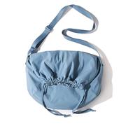 Borsa A Tracolla Monocolore Alla Borse A Tracolla Semplici Cartella In Nylon Adatta Per La Scuola Lavoro O Viaggio Organizer Multitasca