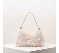 Borsa a tracolla morbida e soffice di colore solido, stile Y2K, borsa a spalla da donna per l'autunno, borsa da viaggio per ragazze, graziosa e affascinante pochette per l'inverno, borsa hobo, nuova b