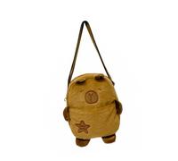 Borsa a tracolla morbida per ragazze donna donna cartone animato orso messaggero peluche spalla pendolare peluche capybara spalla bella croce corpo cartone animato petto per le ragazze, Borsa per il
