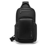 Borsa A Tracolla Multifunzione Per Uomo Borse A Tracolla Borse A Tracolla Da Uomo Con Per Grande Capacità Borsa Da Sella Per Moto Borsa portautensili moto(Black)
