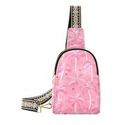 Borsa a tracolla multiuso a tracolla alla moda Palm Tree Anime San Valentino borse crossover per le donne per il pacchetto di giorno