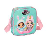 Borsa a Tracolla NaNaNa Surprise Bunny Rosa Turchese 16 x 18 x 4 cm
