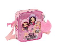 safta Unisex Kids M222 TROLLS 3 - Piccola borsa messenger, borsa a tracolla per bambini, ideale per bambini dai 5 ai 14 anni, comoda e versatile, qualità e resilienza, 16 x 4 x 18 cm, rosa, rosa,