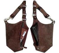 Borsa A Tracolla Nascosta con Cinturino retrò Me's Custodia A Tracolla Regolabile in Pelle Pu Doppia Custodia Ascellare Borsa Fondina Portafoglio Antifurto Borsa Esterna Borsa A Fondi, Brown