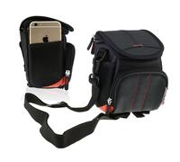 Borsa a tracolla nera per fotocamera Navitech compatibile con Kodak PIXPRO Astro