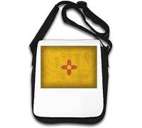 Borsa a tracolla New Mexico State Flag Bianco