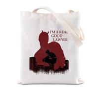 Borsa a tracolla opaca per gli amanti degli avvocati, regalo WDW con scritta "I'm A Really Good Lawyer", per fan, Borsa Avvocato, 35*40cm