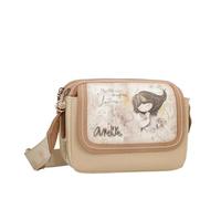 Anekke Borsa a tracolla ovale Memories - Design unico e funzionale | 3 scomparti e tracolla regolabile | Dimensioni: 25 x 18 x 8 cm, Vari