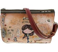 BORSA A TRACOLLA PEACE & LOVE CAMEL ANEKKE