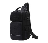 Borsa a Tracolla per a Mosca,Con Portabottiglia E Scomparto Per L'Attrezzatura,Borsa per Attrezzatura da a Tracolla - per Camping Uomini Viaggio Escursionismo Outdoor Palestra Sport e Avventura