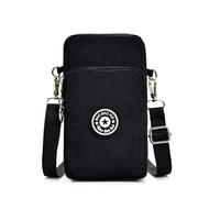 Borsa a tracolla per cellulare | Borsa per telefono a tracolla impermeabile con cerniera | a mano per cellulare con mini carte a portafoglio con borse da donna a spalla di credito per lo sport