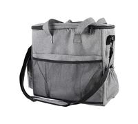 Borsa a tracolla per cibo per cani multifunzione con ciotole extra per viaggi al