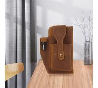 Borsa a tracolla per cintura con fondina per telefono in pelle Borsa a