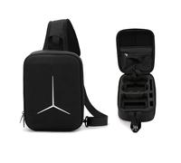 Borsa a tracolla per DJI NEO, zaino messenger borsa da viaggio portatile custodia da trasporto per drone DJI NEO, telecomando RC-N3, batterie e accessori, Nero , Unisex