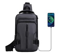 Borsa a tracolla per escursioni, borsa portatile antifurto, per il libero, per viaggi, escursioni, uso quotidiano, posto di lavoro, pendolari, sport, negozio, libero e occasioni