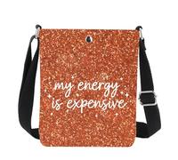 Borsa a tracolla per fan della musica country My Energy Is regali costosi Regali di amore di sé Borsa a tracolla femminile Empowerment, La mia energia Cb1, 111