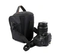 Borsa a tracolla per fotocamera reflex digitale, borsa per attrezzatura fotografica a obiettivo singolo, adatta per Nikon, Canon, Nikon, D3100, D3200, D3100, D7100 neroEVA