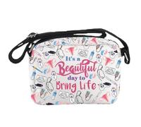 Borsa a tracolla per ginecologo con scritta "It's a Beautiful Day to Bring Life", per ginecologo, dottore, infermiera, Sacco di salvataggio, Medium