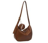 Borsa a tracolla per gnocchi ascellari borsa a tracolla grande capacità per individui alla moda, Marrone