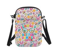 Borsa a tracolla per insegnante per le vacanze estive, idea regalo di fine anno, School's Out B Regno Unito