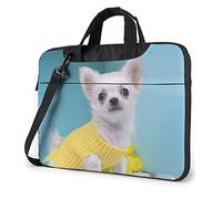 Borsa a tracolla per laptop Borsa per laptop con stampa gatto Borsa a tracolla Borsa da viaggio Cartella da viaggio Cute Chihuahua