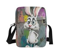 Borsa a tracolla per le donne a tracolla Borse a tracolla per le donne piccole borse casual da donna borsa a tracolla per donna tracolla regolabile per affari Un coniglio cartone animato