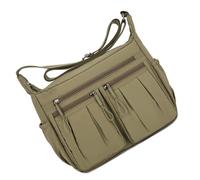 Borsa a tracolla per le donne borsa a tracolla borsa messaggeri borsa alla moda Pocketbook impermeabile multi tasche regali multi tasca spalla, Verde, One Size