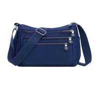 Borsa a tracolla per le donne borsa a tracolla borsa messaggeri borsa alla moda Pocketbook impermeabile multi tasche regali multi tasca spalla, Blu, One Size