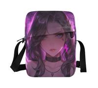 Borsa a tracolla per le donne borsa a tracolla da donna borsa a tracolla borsa a tracolla tracolla regolabile per sport all'aria aperta 3d bellezza anime