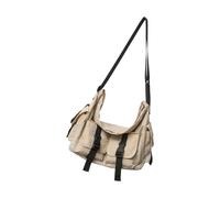 Borsa a tracolla per le donne borsa a tracolla messaggeri alla moda Pocketbook impermeabile multi tasche regali impermeabile nylon messenger borse e borse, cachi, One Size