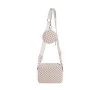 Borsa a tracolla per le donne piccola borsa con portamonete cinturino largo morbido PU spalla laterale borse per le donne borsa a tracolla tote, bianco, One Size