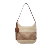 Borsa a tracolla per le vacanze estive da donna Borse da spiaggia in tessuto casual di grande capacità Borse leggere intrecciate per tutti gli abbinamenti Borsa da lavoro da viaggio al mare (A)