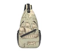 Borsa a tracolla per nave, zainetto a tracolla, zaino a tracolla per viaggi, sport, corsa, escursionismo