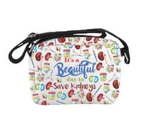 Borsa a tracolla per nefrologo con scritta "It's a Beautiful Day To Save Kidneys", idea regalo per medico renale, Borsa renale, Medium