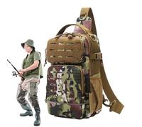 Borsa a Tracolla per Pesca a Mosca | Con Portabottiglia E Scomparto Per L'Attrezzatura | Borse A Tracolla Per Spalla - per Camping Uomini Viaggio Escursionismo Outdoor Palestra Sport e Avventura